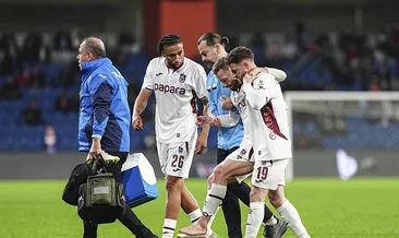 Trabzonspor’da Edin Visca sakatlandı!