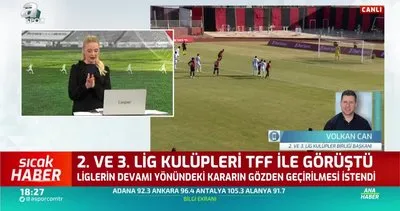 2. ve 3. Lig için flaş açıklama! Maçlar oynanacak mı?