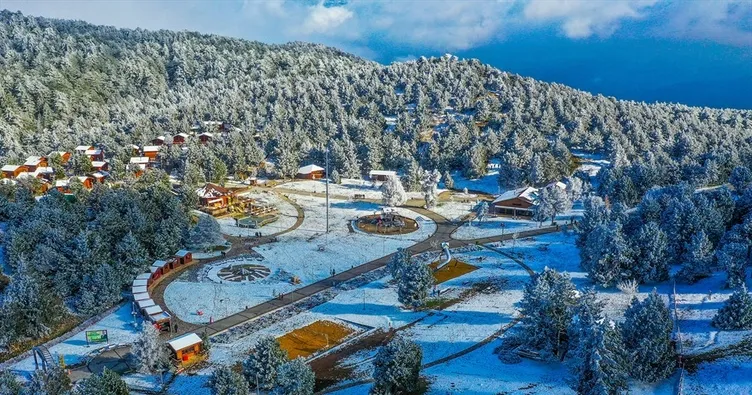 Denizli’de kartpostallık manzara