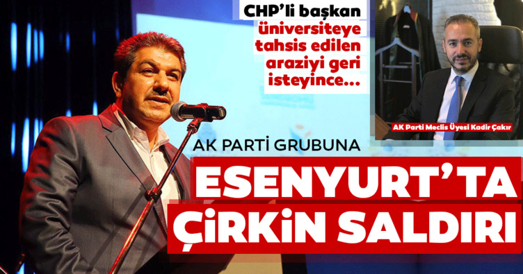 Esenyurt’ta çirkin saldırı