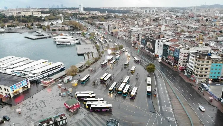Kadıköy, Taksim ve Üsküdar’da meydanlar sessizliğe büründü! Sokağa çıkma kısıtlaması ne zaman bitecek?