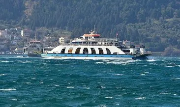 Çanakkale’de yarınki Gökçeada ve Bozcaada feribot seferleri iptal edildi