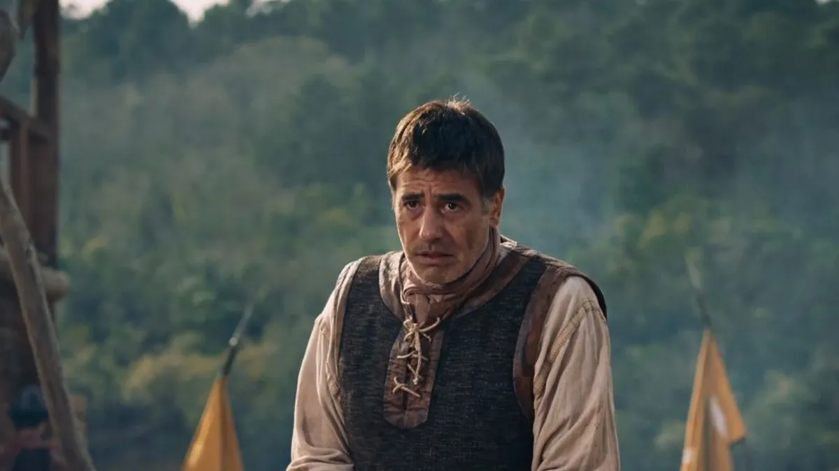 Bizans komutanı Cladius, köylü kılığında Osman Bey’in huzurunda Bizans komutanı Cladius, köylü kılığında Osman Bey’in huzurunda