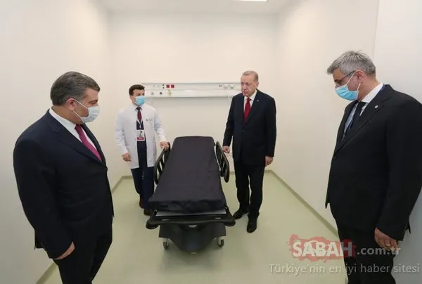 Başkan Erdoğan tek tek inceledi! Sancaktepe'deki Prof. Dr. Feriha Öz Acil Durum Hastanesi açıldı