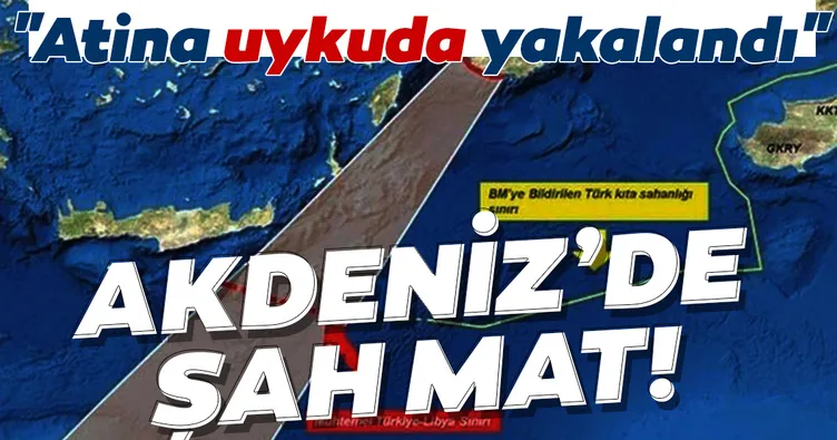 Türkiye'nin hamlesi Yunan medyasını şaşkına çevirdi: Türkiye’den Doğu Akdeniz’de şah mat