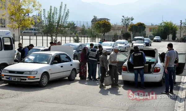 Trafik polisleri saya saya bitiremedi