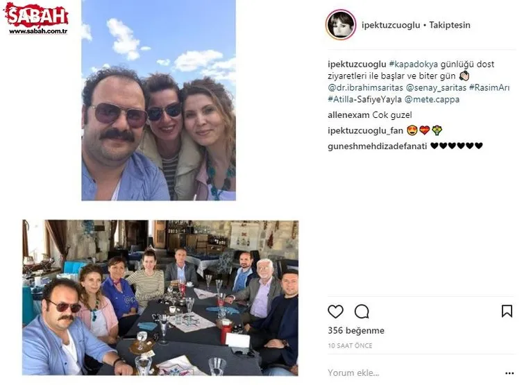 Ünlü isimlerin Instagram paylaşımları 15.04.2018 Yağmur Sarıoğlu