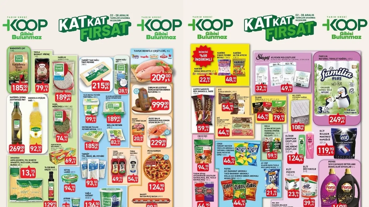 Tarım Kredi’nin bu haftaki ucuzluk listesi yayında! Çaydan pirince büyük indirim! İşte fırsatlar