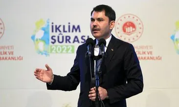 Bakan Kurum: Türkiye’nin kapsamlı bir İklim Kanunu’na ihtiyacı var