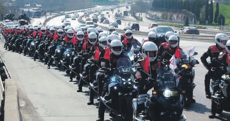 İstanbul’da polis haftası coşkusu