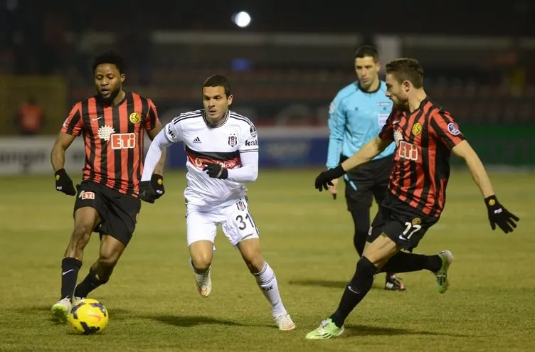 Eskişehirspor - Beşiktaş maçının fotoğrafları