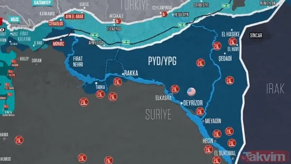 İşte YPG'nin Suriye'deki petrol kuyuları! Türkiye'nin kontrol altına alacağı güvenli bölgede petrol yatakları var mı?