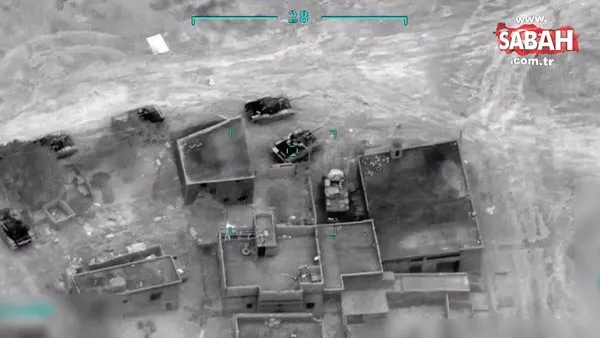 TSK, Suriye İdlib'de saklanan rejim tanklarını böyle havaya uçurdu | Video
