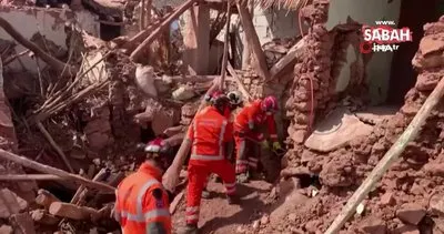 Fas’ta enkaz altında kalan eşek 10 gün sonra kurtarıldı | Video