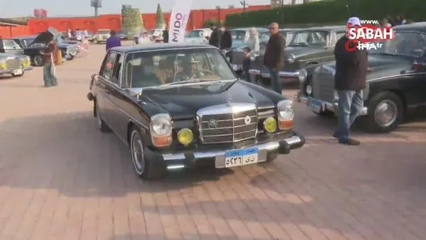 Mısır’da klasik Mercedes’ler sergilendi | Video