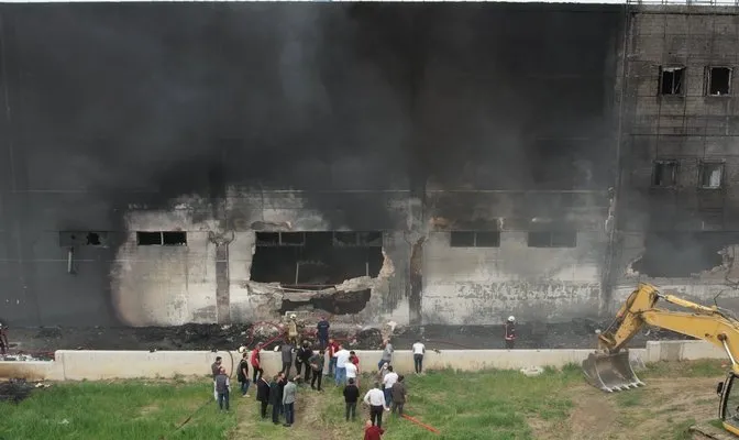 Ankara’daki fabrika yangını kontrol altına alındı