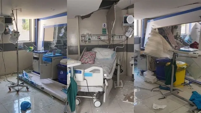İşgalci İsrail İran’da hastane bombalamaya başladı: Kirmanşah’ta tedavi gören siviller hedef alındı