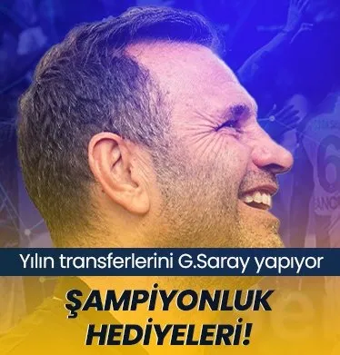 Yılın transferlerini Galatasaray yapıyor!