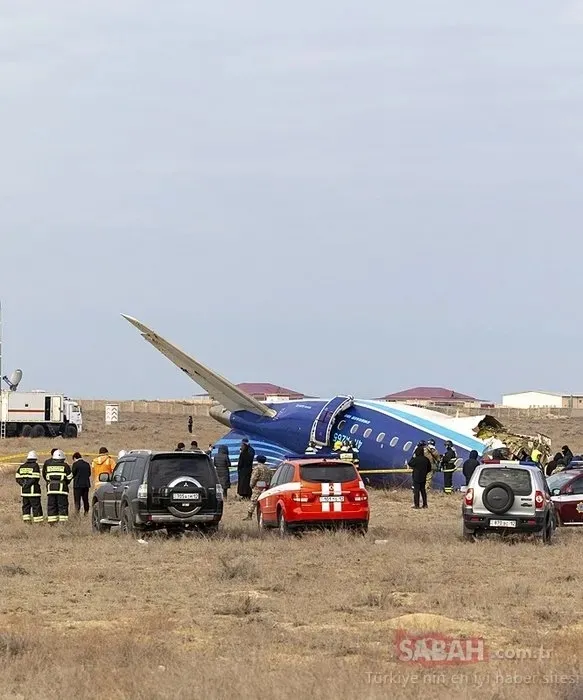 Kazakistan’da düşen Azerbaycan’a ait yolcu uçağına ilişkin ön rapor açıklandı!