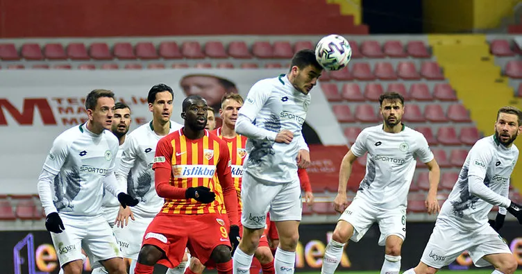 Kayserispor 1-2 Konyaspor | MAÇ SONUCU