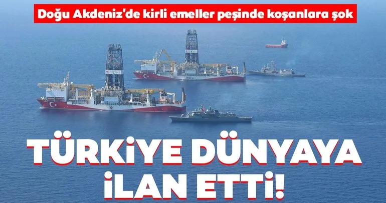 Son dakika | Doğu Akdeniz’de yeni NAVTEX ilanı! Türkiye’den dünyaya mesaj