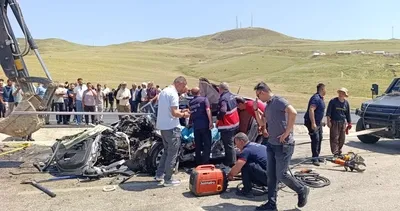 Muş'ta trafik kazası! 2 ölü #mus
