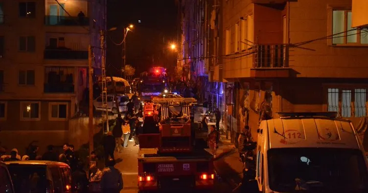 Esenyurt’ta 6 katlı binadaki yangında mahsur kalan 12 kişi kurtarıldı