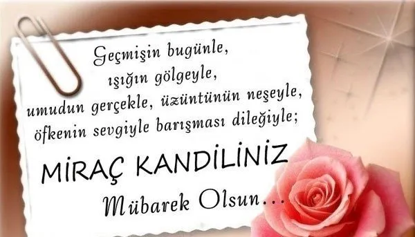 Mirac Kandili Mesajlari Ve Sozleri 2020 Kisa Uzun Resimli Ve Yeni Mirac Kandil Mesajlari Yayinlandi
