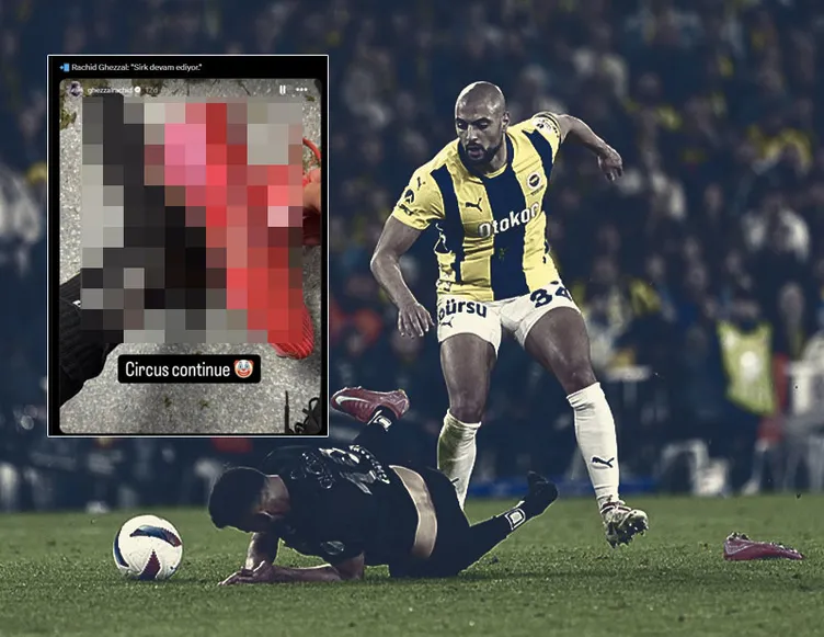 Son dakika haberi: Ghezzal ve Rizespor’dan maç sonu paylaşımı: Sirk devam ediyor | Hakeme küfür etti mi?