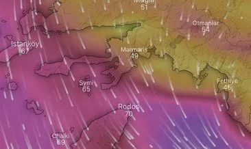 Meteorolojiden Güney Ege için fırtına uyarısı