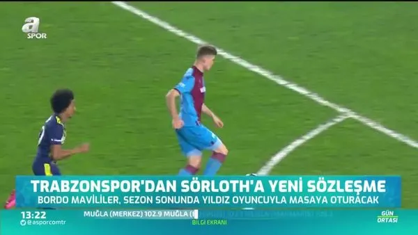 Trabzonspor'dan Sörloth'a yeni sözleşme