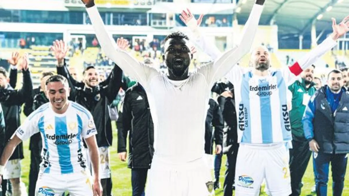 Erzurumspor Süper Lig’e yürüyor