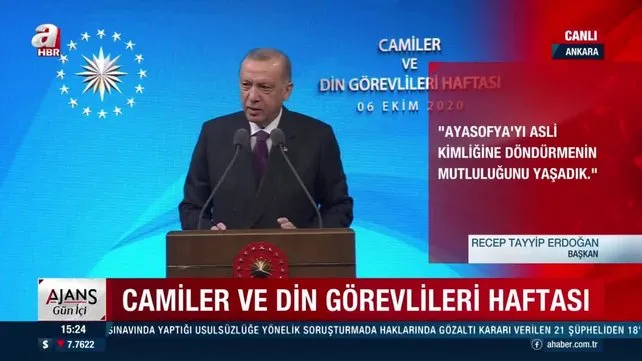 Son dakika haberi... Cumhurbaşkanı Erdoğan'dan Macron'un skandal açıklamalarına sert tepki  | Video