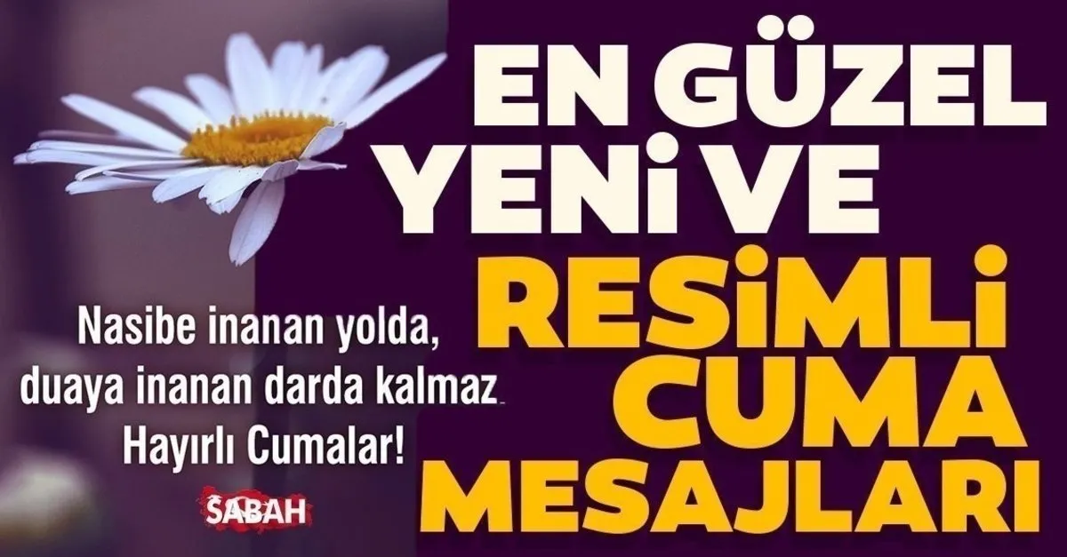 haftanin resimli cuma mesajlari ve