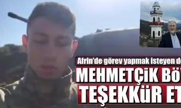 Afrin’de görev yapmak isteyen emekli doktor için tank atışı