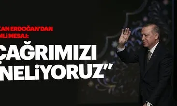 Cumhurbaşkanı Erdoğan’dan Anzak Günü mesajı: Çağrımızı yineliyoruz