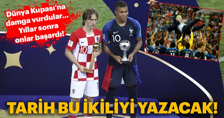 Fransa - Hırvatistan maçından kareler