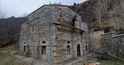 800 yıllık ecdat yadigarı caminin eksik restorasyonu düzeltiliyor #gumushane