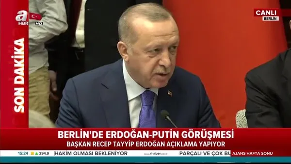 Başkan Erdoğan'dan açıklama 