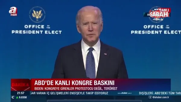 Son dakika: Joe Biden'dan yeni açıklama | Video