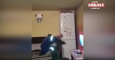 Buzdolabına torpil atarak eğlenmeye çalışan adam hayatının hatasını yaptı!