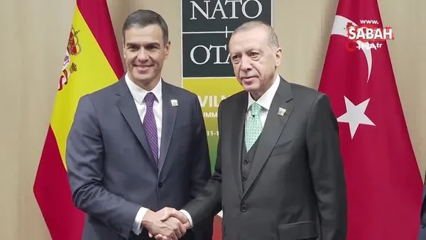 Başkan Erdoğan, İspanya Başbakanı Sanchez ile görüştü | Video