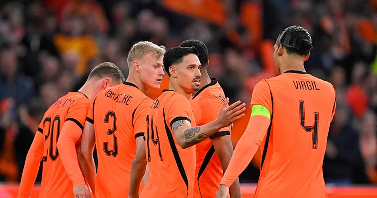 Hollanda, Norveç’i 2 golle geçti!