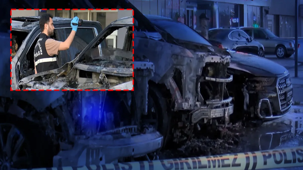Bakırköy’de oto galeride feci yangın: 50 milyon TL değerinde 4 otomobil küle döndü