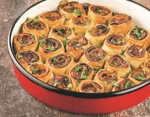 Patlıcanlı Rulo Kebap