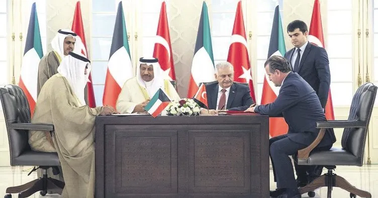 Kuveyt ile altı anlaşma imzalandı
