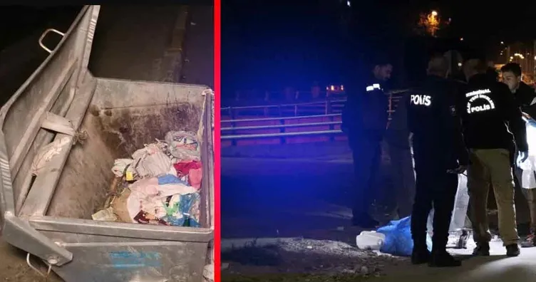 Denizli’de şok olay: Çöp konteynerinde yeni doğan bebek cesedi bulundu!