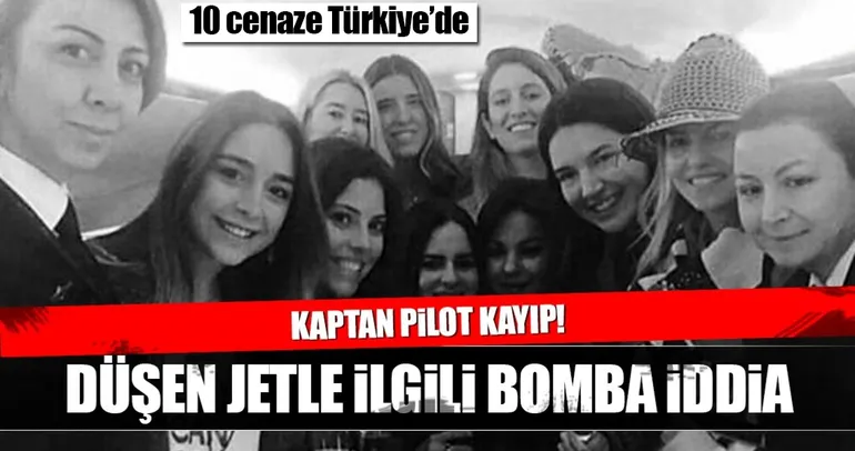 Düşen özel uçağın kaptanı Beril Gebeş'in cenazesi bulunamadı