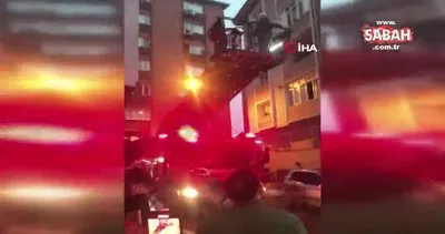 Mecidiyeköy’de 5 katlı binanın bodrum katı yandı: 3 yaralı | Video