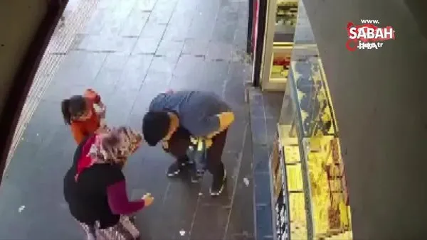 Soluk borusuna şeker kaçan 5 yaşındaki çocuk, Heimlich manevrasıyla böyle kurtarıldı | Video
